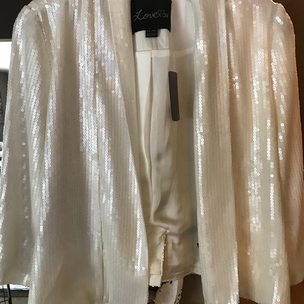 Sequin jacket